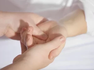 massage du syndrome du bureau