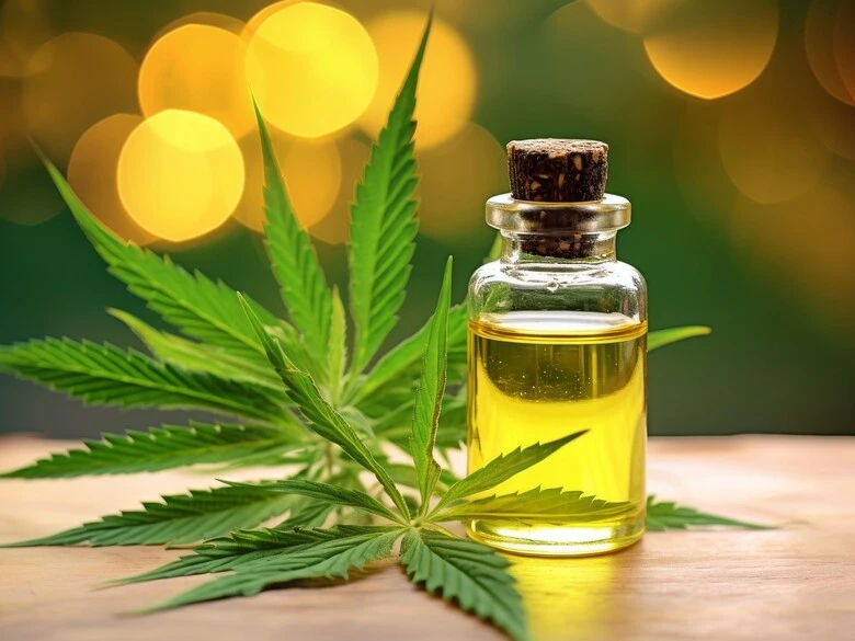 Massage à l'huile de cannabis 2